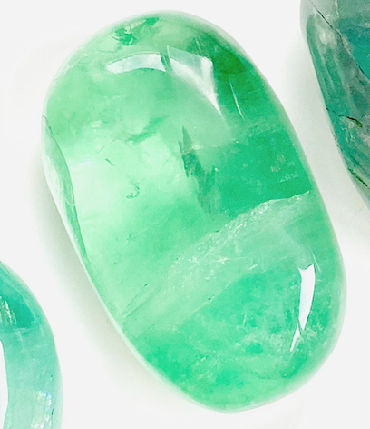 Purple | Green Fluorite Palm Stone