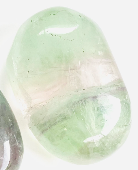 Purple | Green Fluorite Palm Stone
