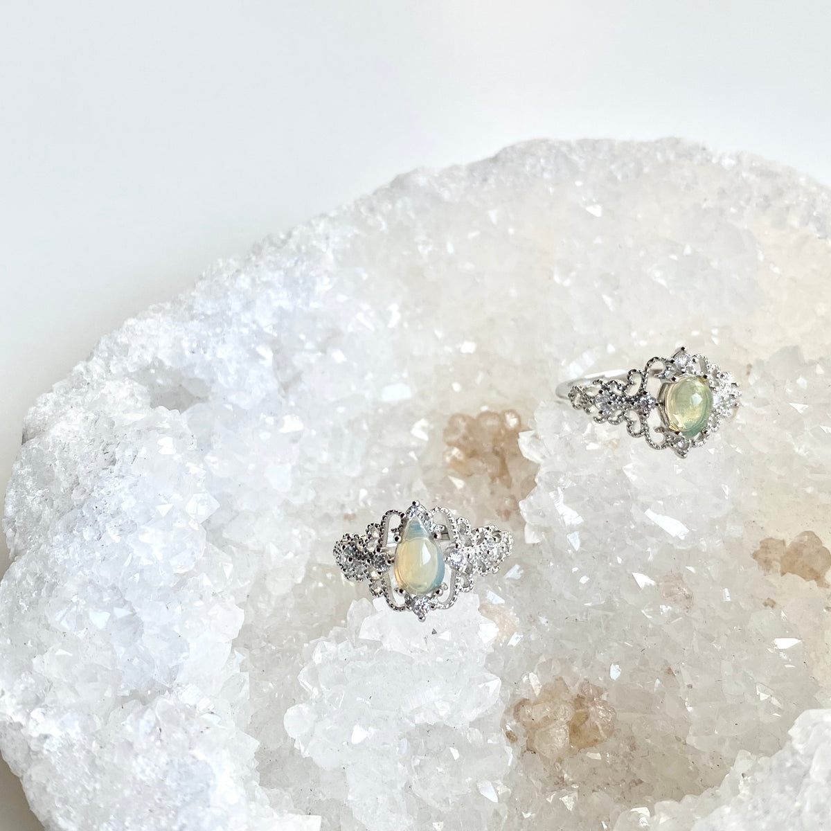 Australian Opal Vintage Band Ring