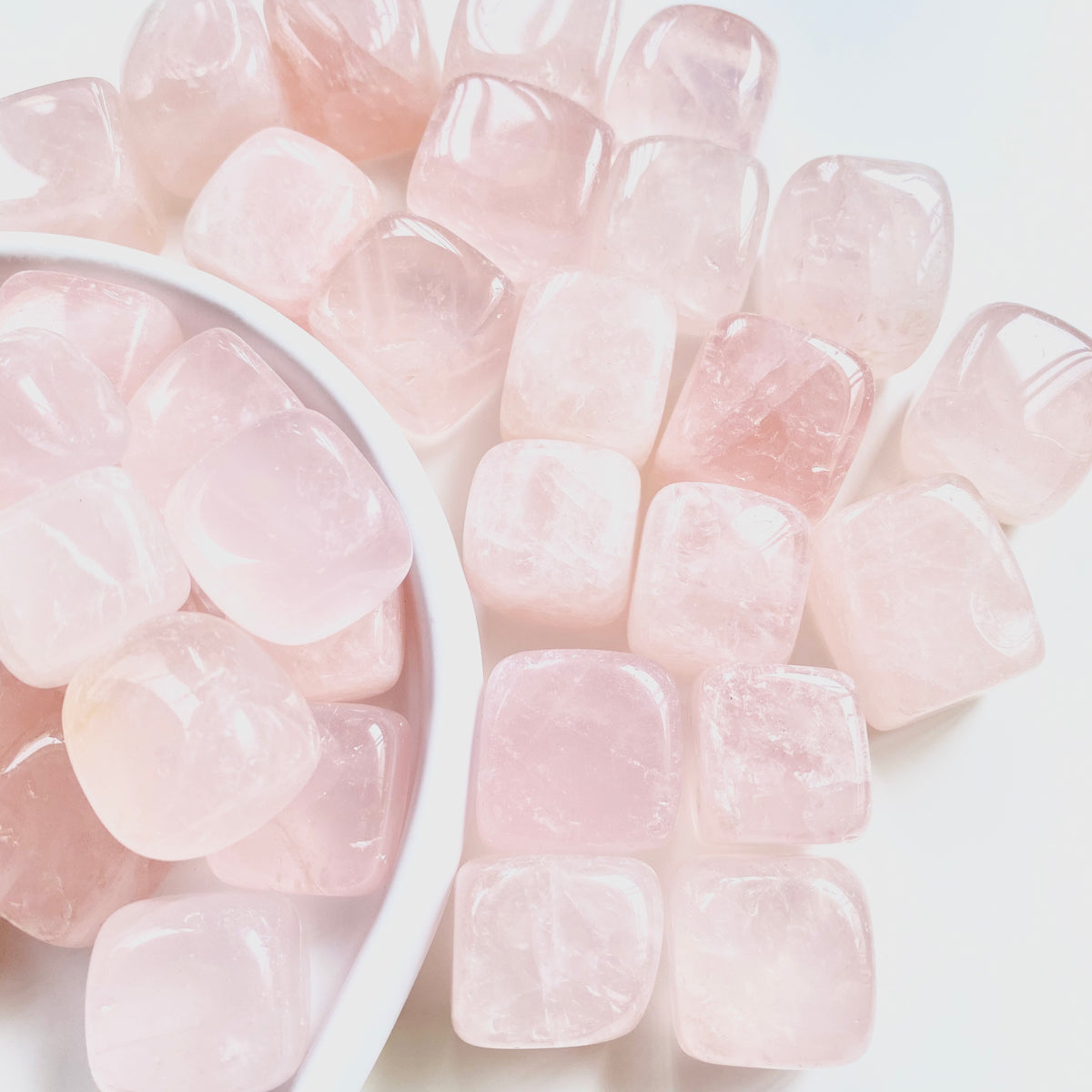 Rose Quartz Cube