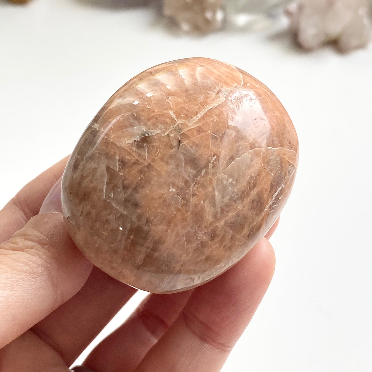 Peach Moonstone Palm