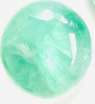 Purple | Green Fluorite Palm Stone