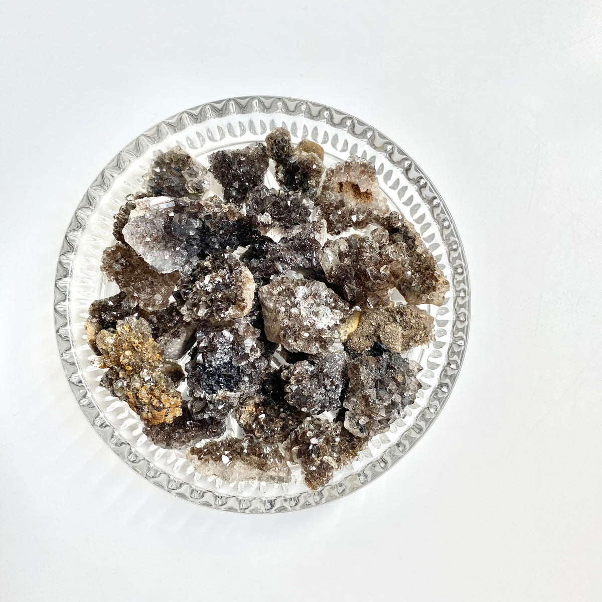 Herkimer Druzy Cluster Mini | Set
