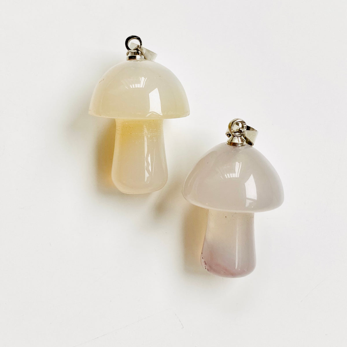 Agate Mushroom Pendant