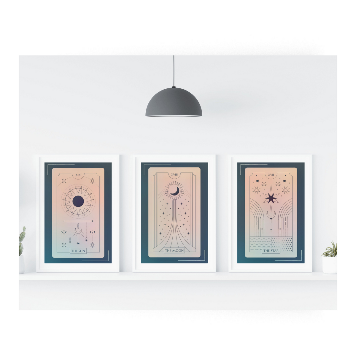 The Sun Within — Peach & Sage