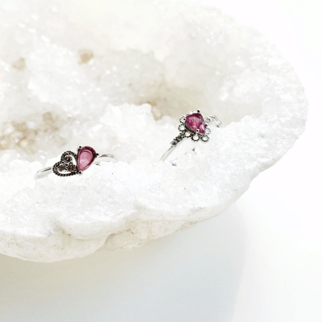 Pink Tourmaline Ring