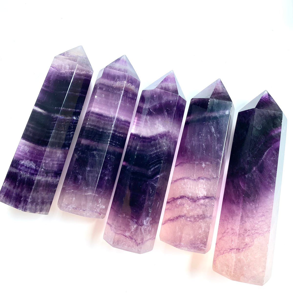 Purple Fluorite Tower