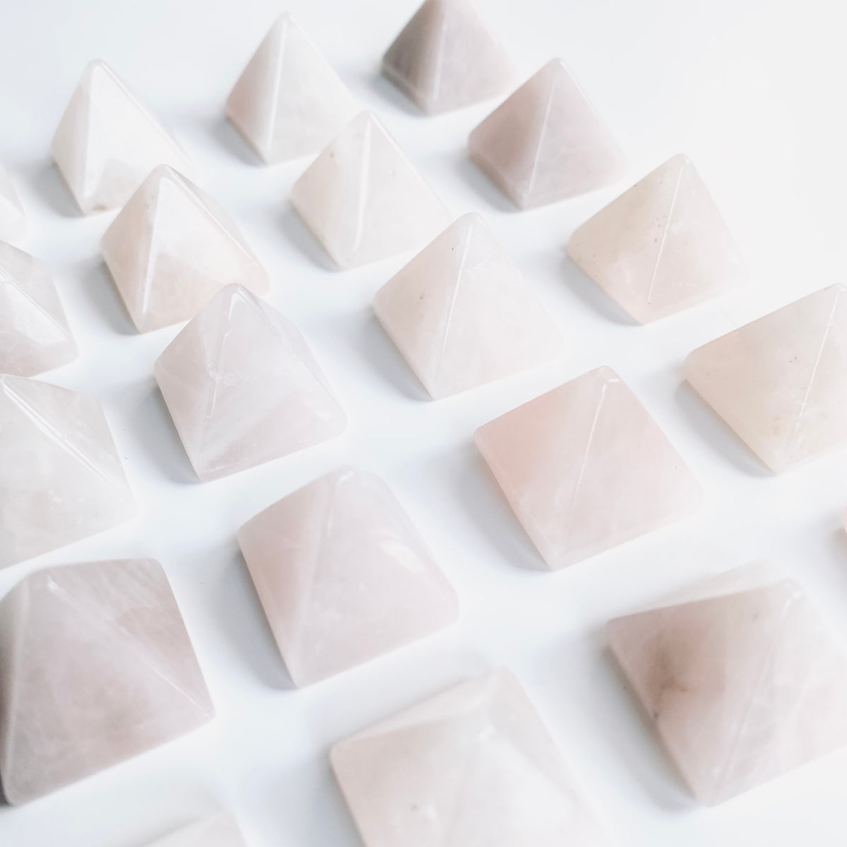 Rose Quartz Pyramid