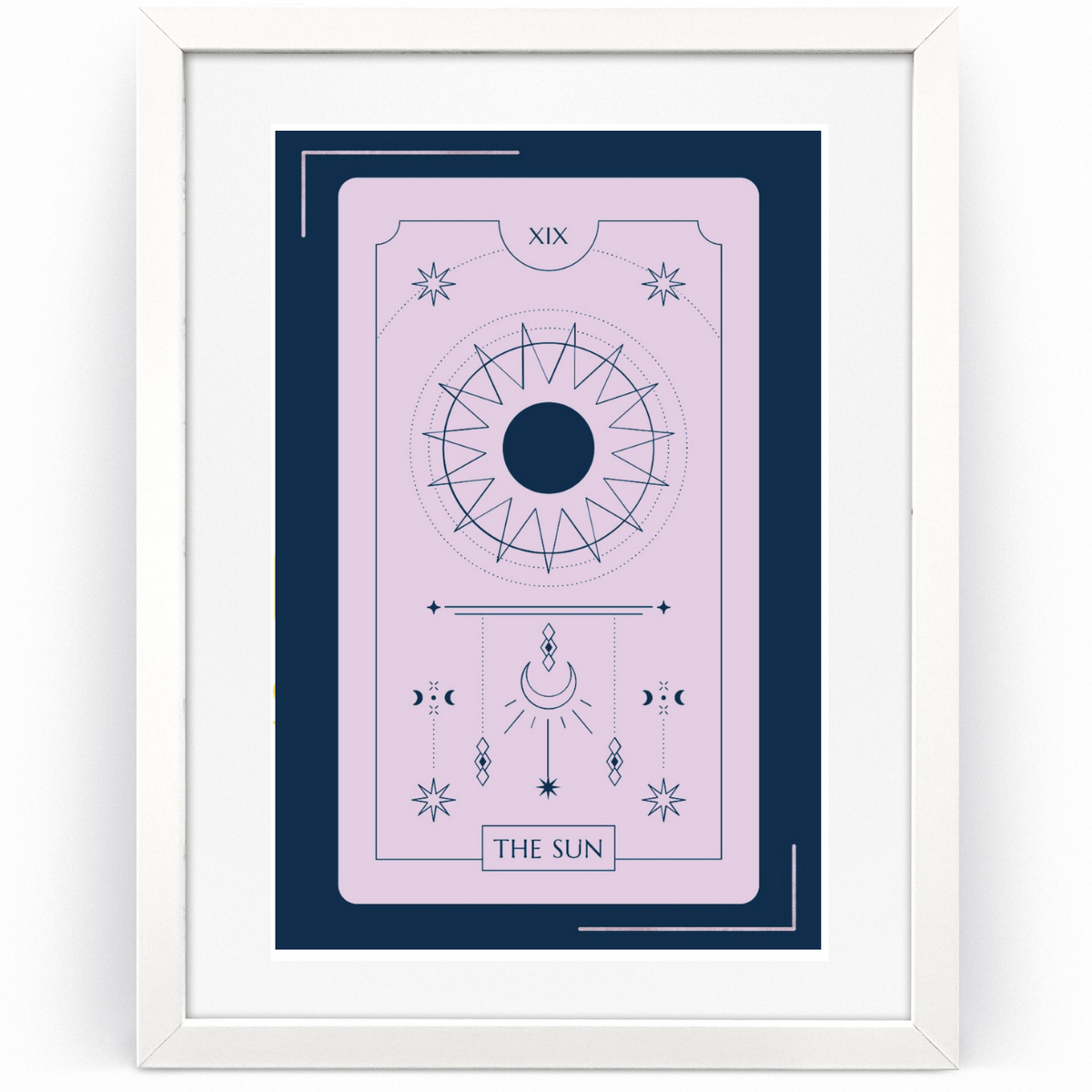 The Sun Within — Rose & Blue